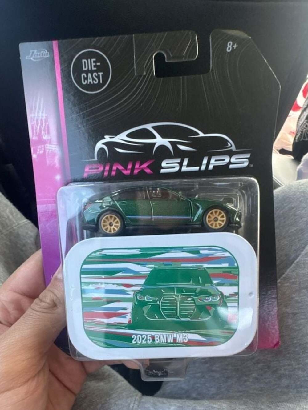 Jada Pink Slips 2025 BMW M3 1:64 Scale Die-Cast Model Car